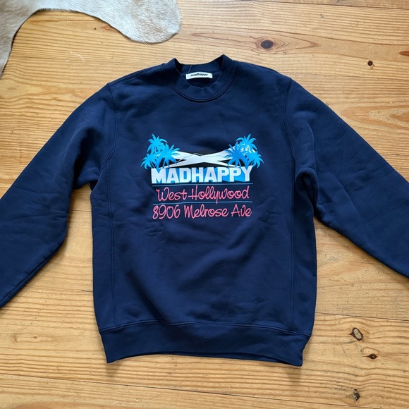 NWOT Madhappy West Hollywood Midweight Crewneck